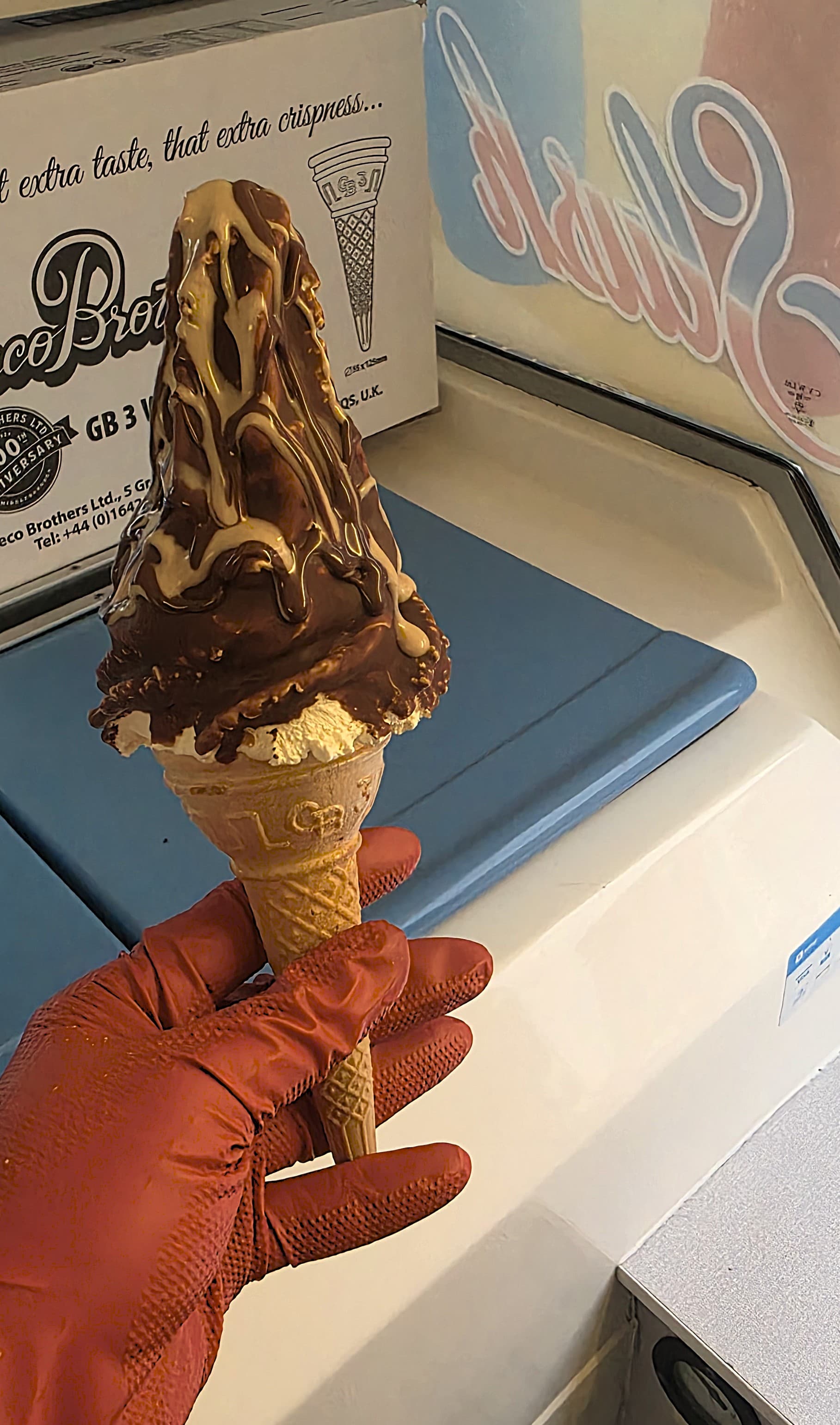 Choc Dip Cone